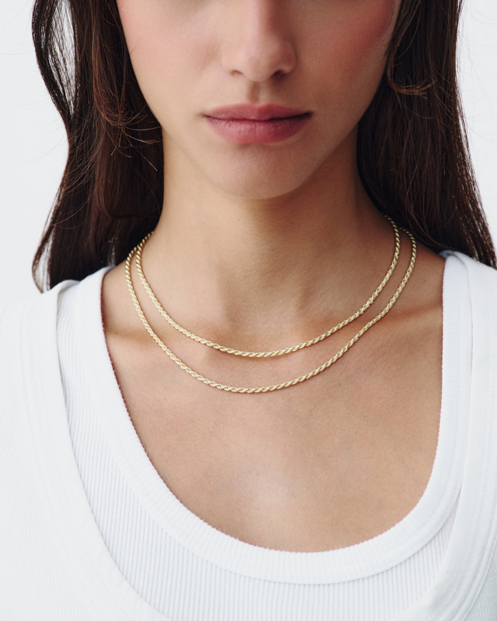 THE FUNETTA CHAIN GOLD SHORT