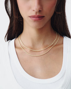 THE FUNETTA CHAIN GOLD SHORT