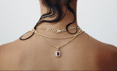 THE FUNETTA CHAIN GOLD SHORT