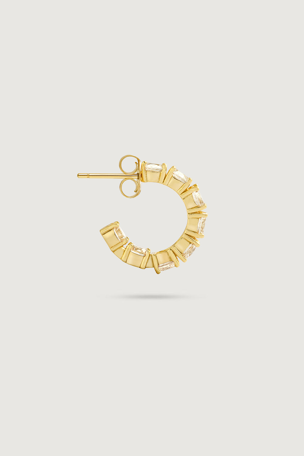 THE STAPLE EARRINGS GOLD