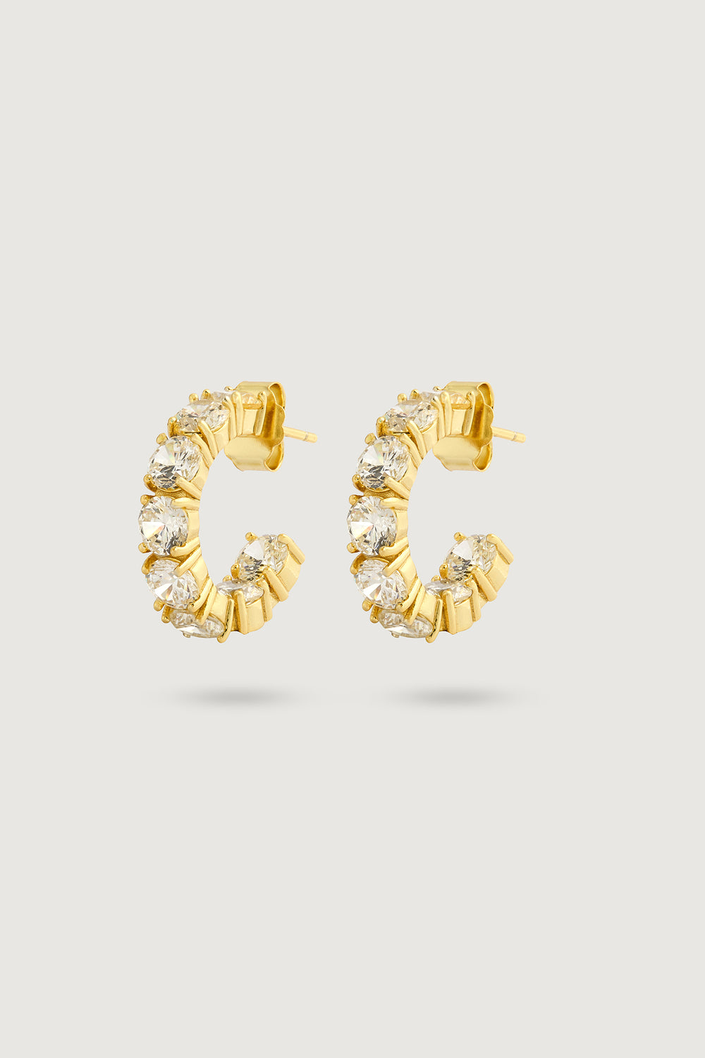 THE STAPLE EARRINGS GOLD