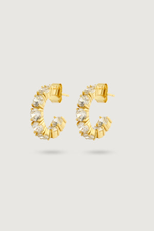 THE STAPLE EARRINGS GOLD