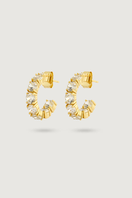 THE STAPLE EARRINGS GOLD