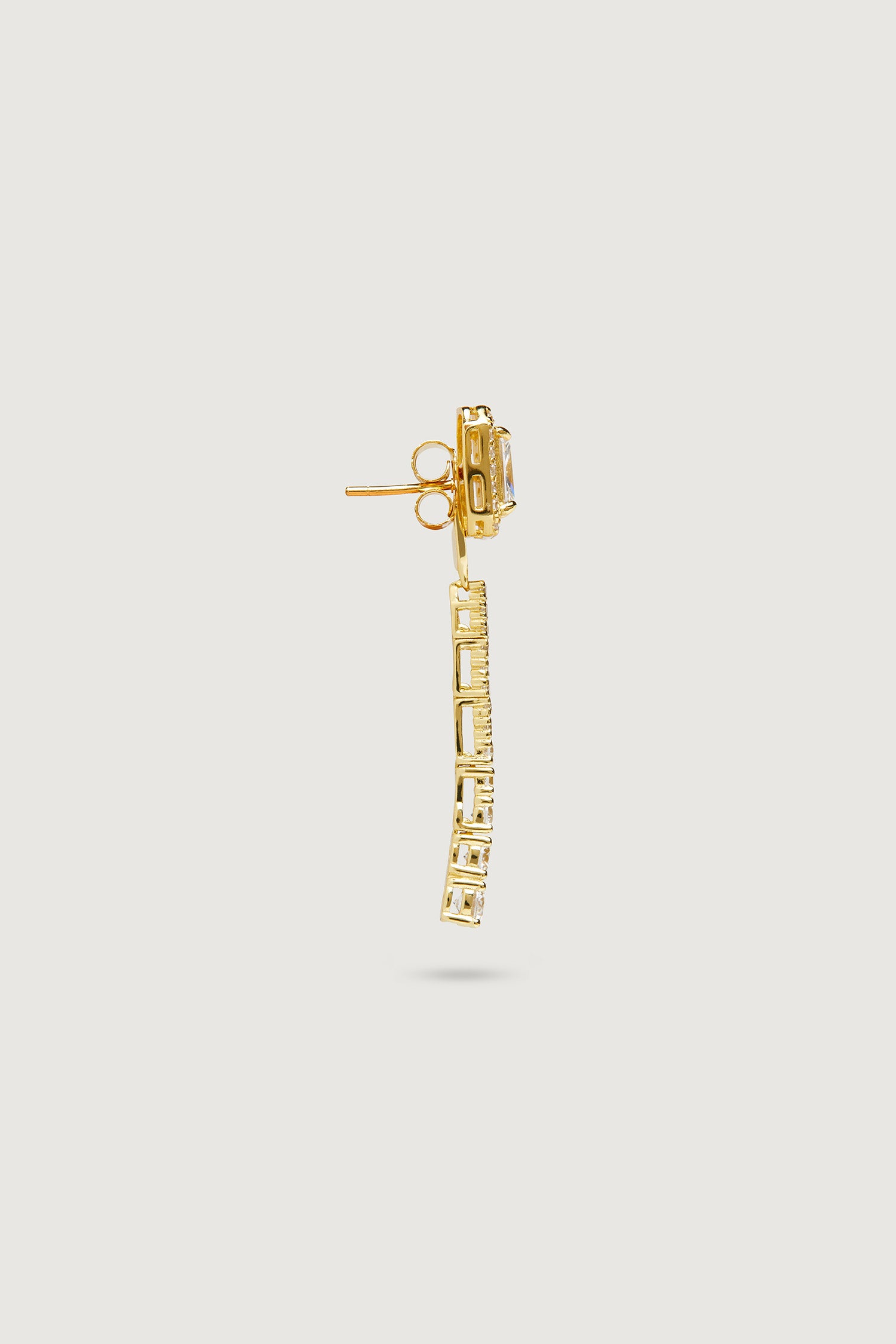 THE DUO EARRINGS PLATED GOLD