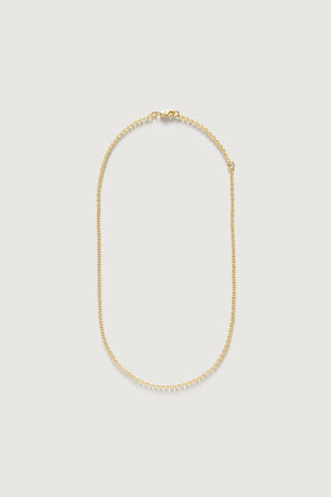 THE ROLO' CHAIN GOLD SHORT