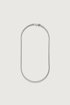 THE GRUMETTA CHAIN SILVER SHORT