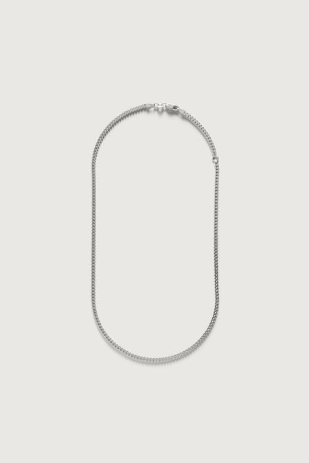 THE GRUMETTA CHAIN SILVER SHORT