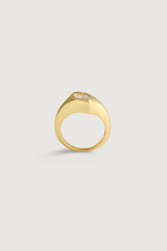 MARQUISE PINKY RING