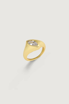 MARQUISE PINKY RING