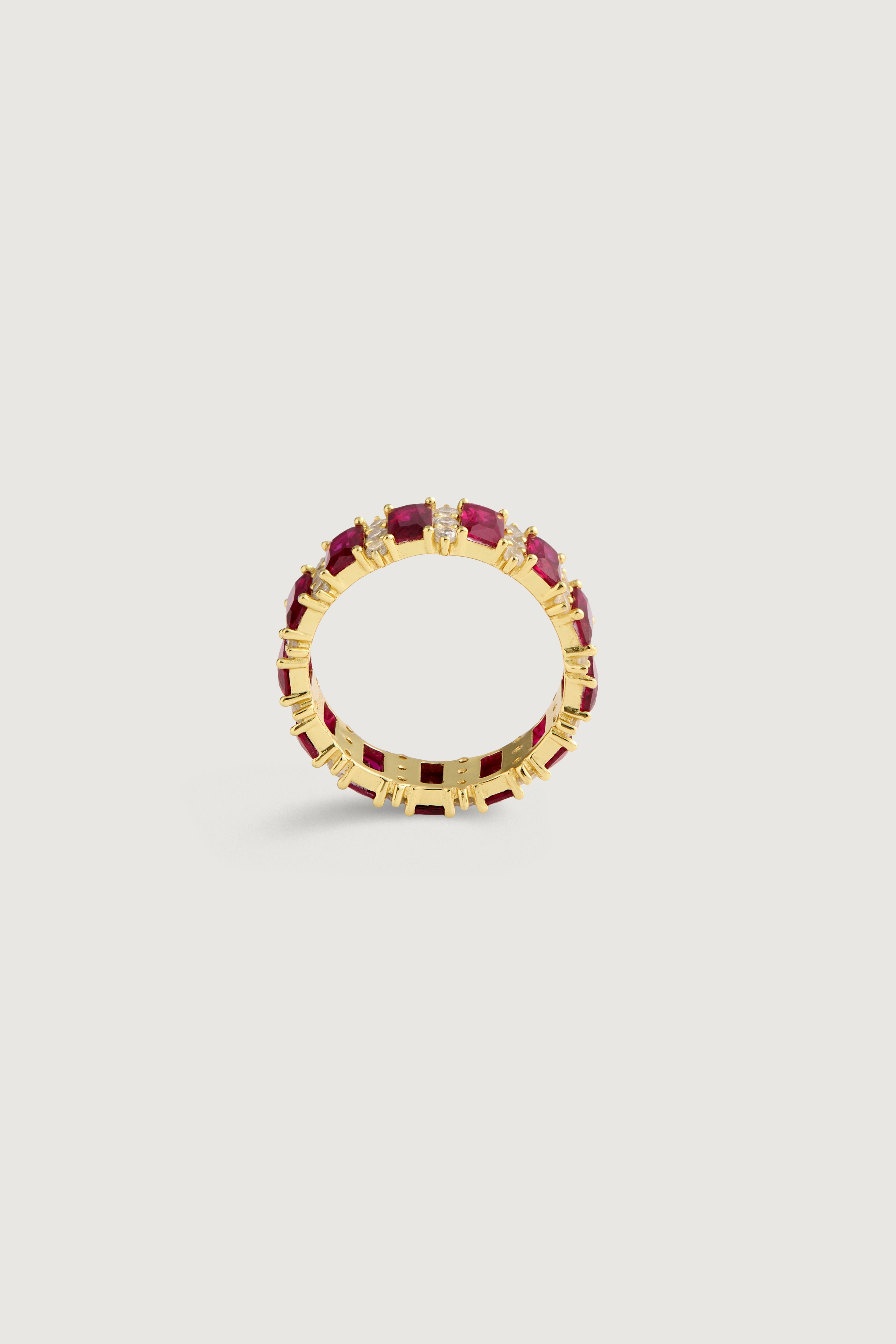 PERPETUA RING ROSSO
