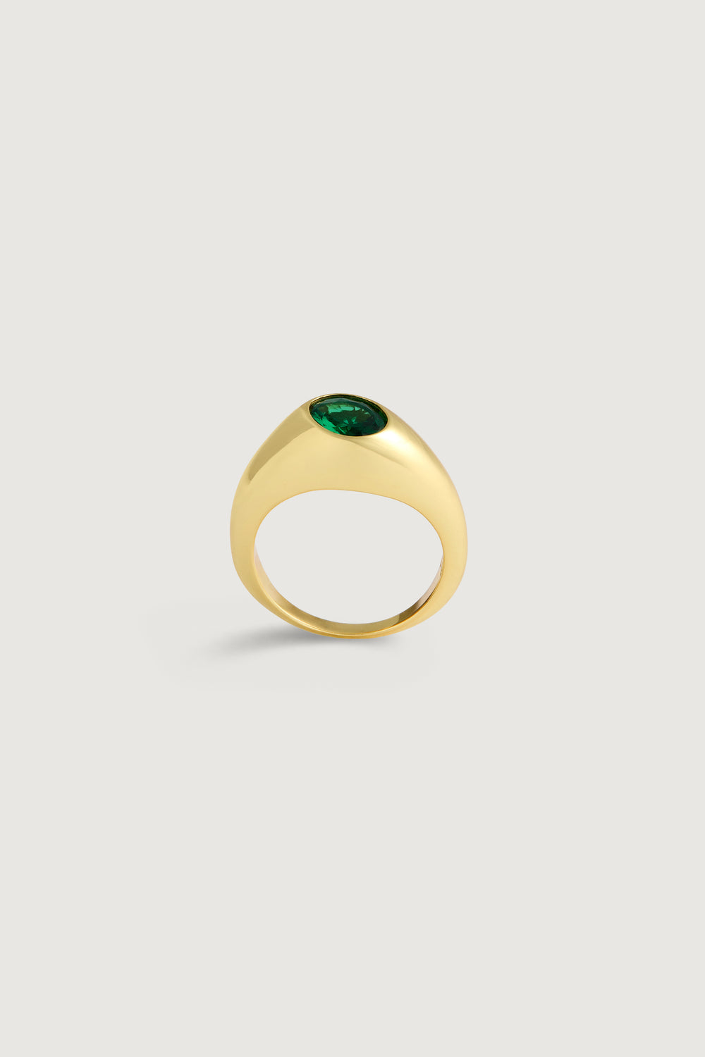 OVAL PINKY RING