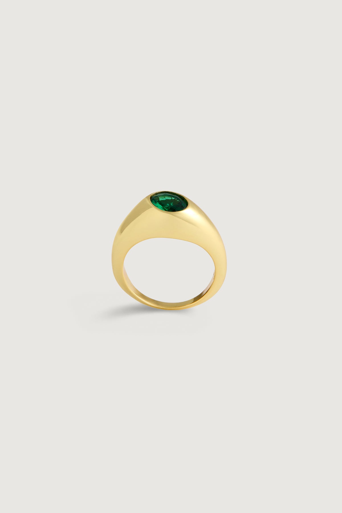 OVAL PINKY RING