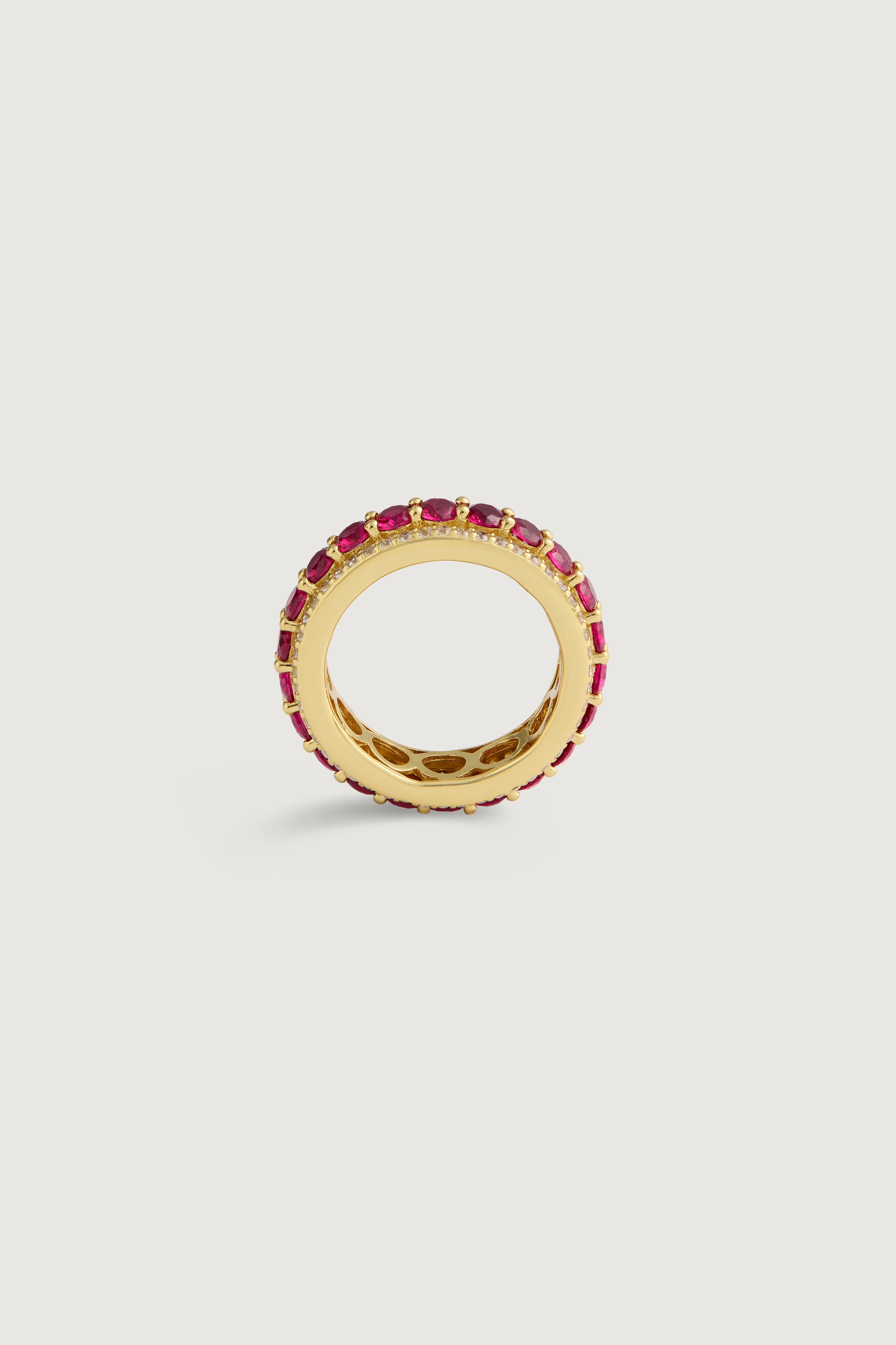 INFINITA RING ROSSO