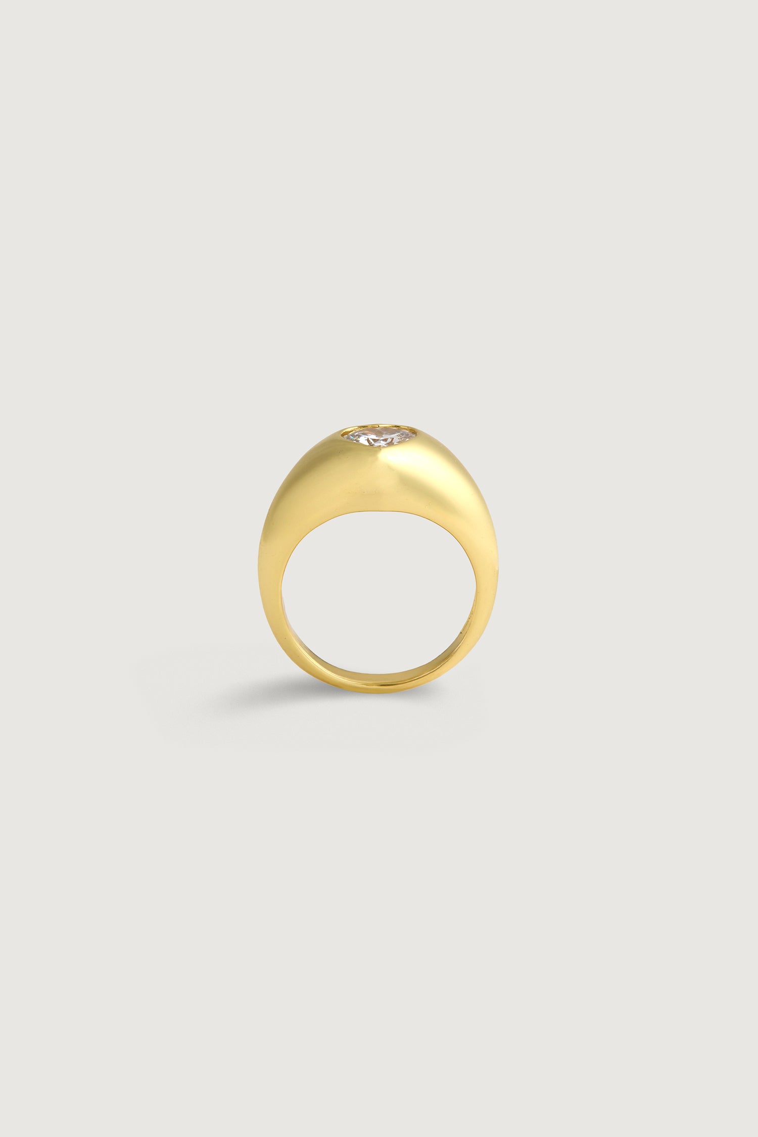 HEART PINKY RING GOLD
