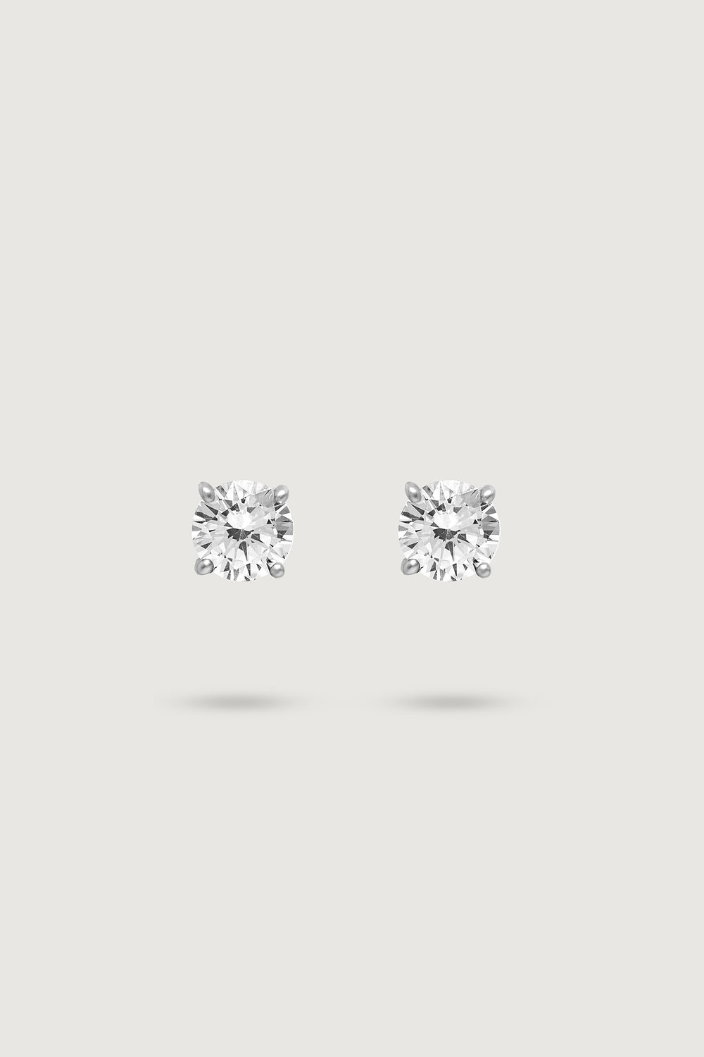 MAXI ROUND STUD WHITE