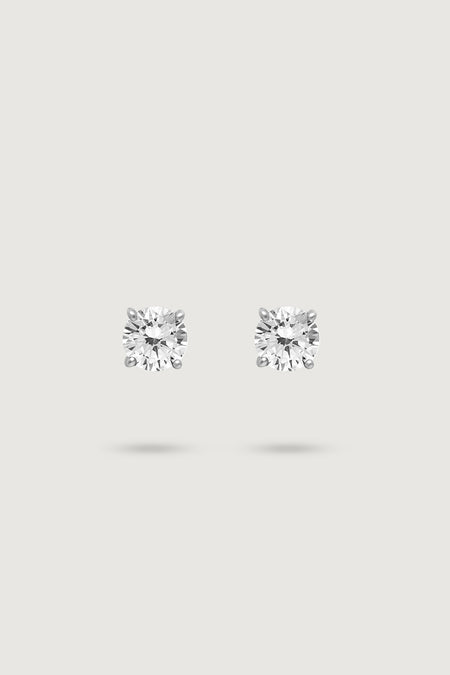 MAXI ROUND STUD WHITE