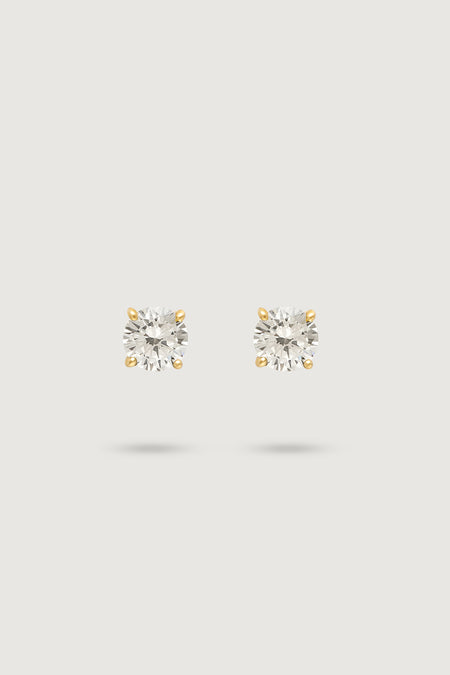 MAXI ROUND STUD IVORY