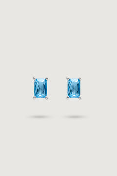 MIDI RECTANGULAR STUD LIGHT-BLUE
