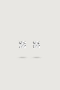 MIDI ROUND STUD WHITE