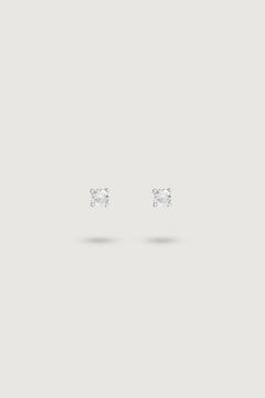 MINI ROUND STUD WHITE