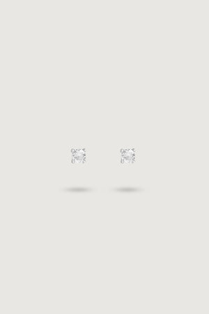 MINI ROUND STUD WHITE