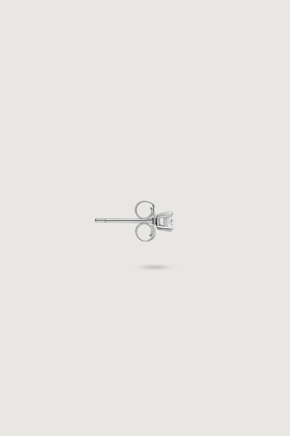 MINI ROUND STUD WHITE