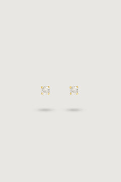 MINI ROUND STUD IVORY