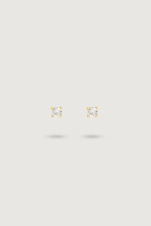 MINI ROUND STUD IVORY