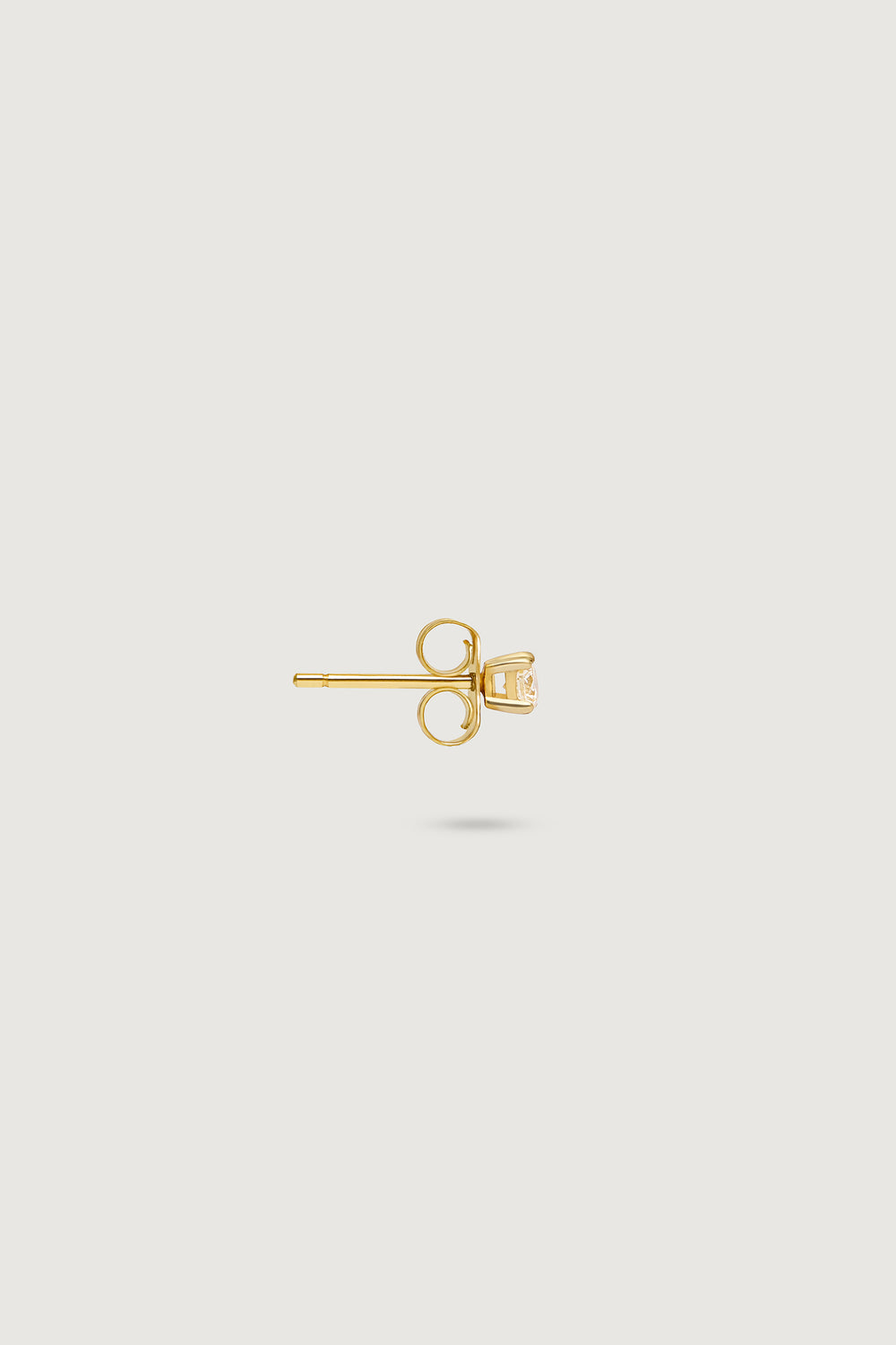 MINI ROUND STUD IVORY