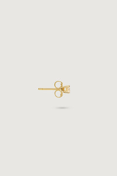 MINI ROUND STUD IVORY