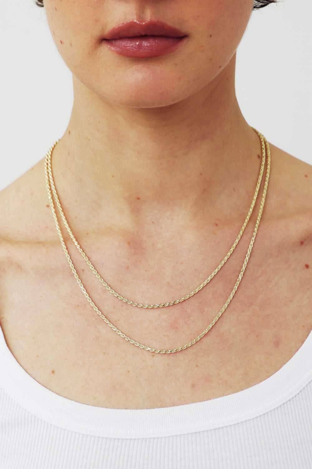 THE FUNETTA CHAIN GOLD LONG