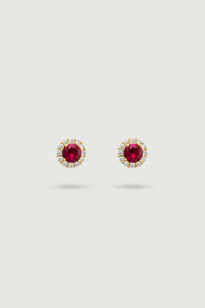 THE CONSTANT EARRINGS ROSSO