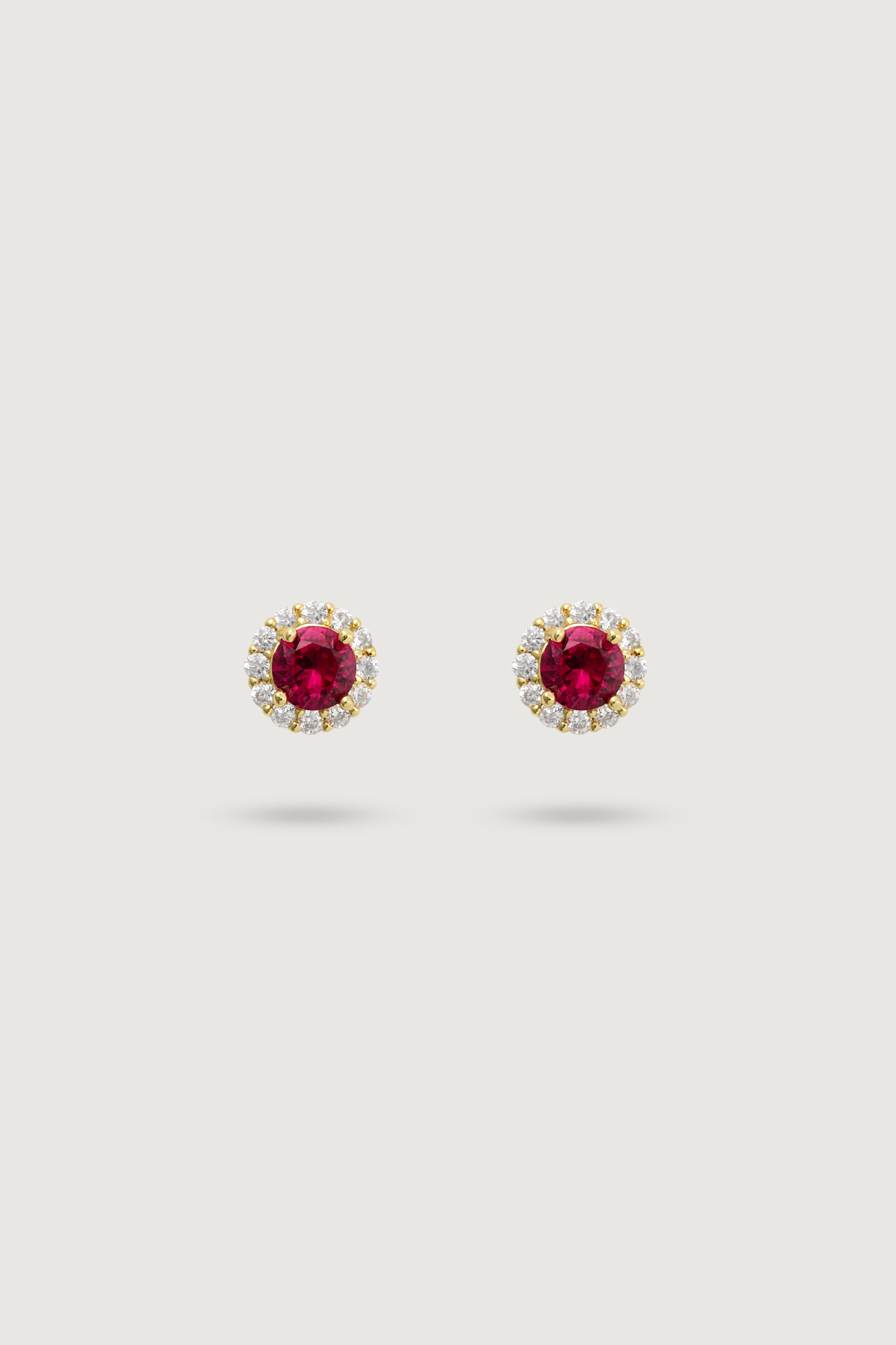 THE CONSTANT EARRINGS ROSSO