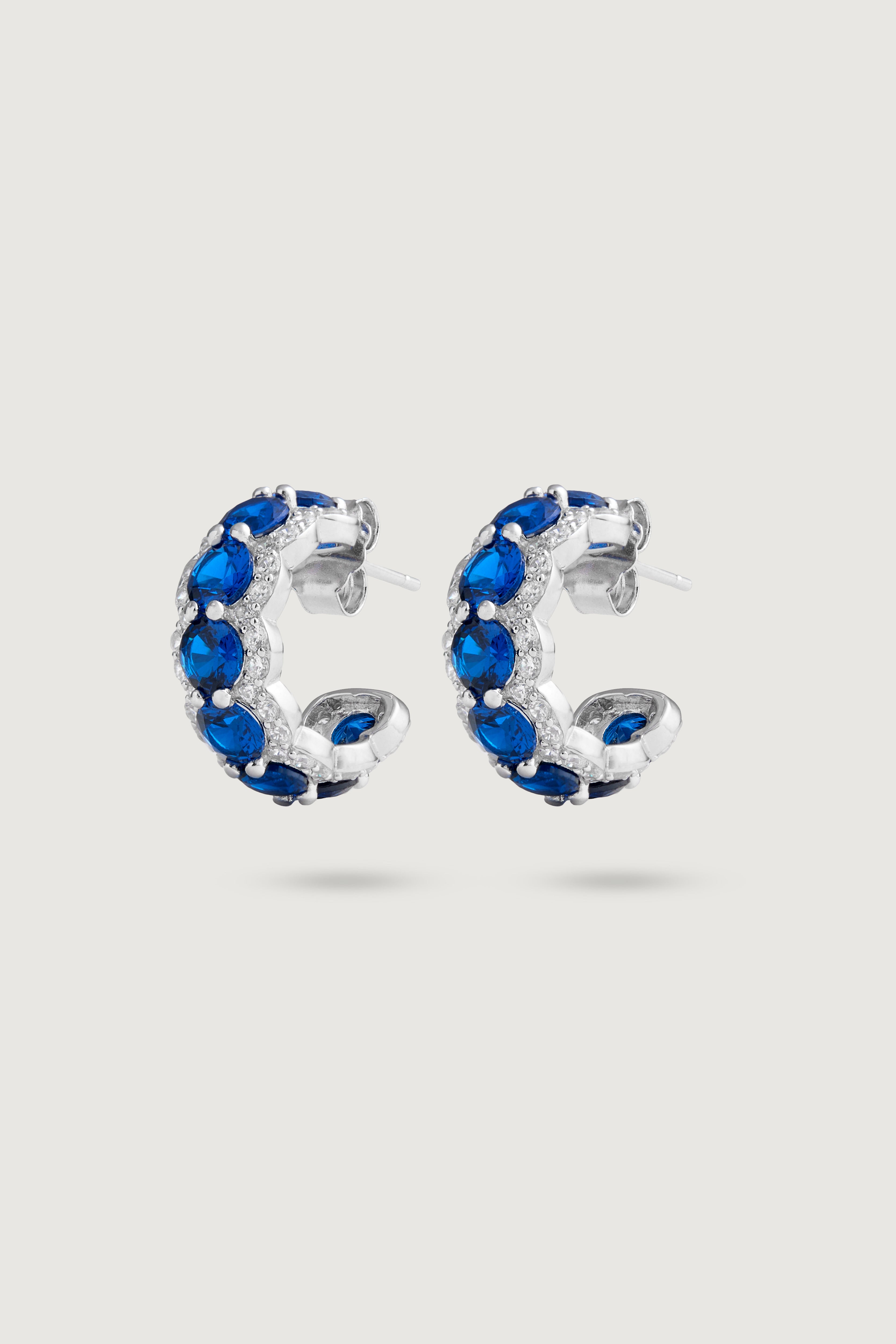 THE GRACE EARRINGS BLU