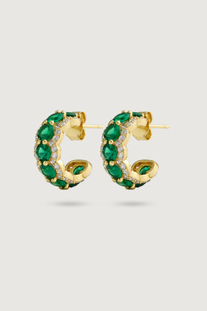 THE GRACE EARRINGS VERDE