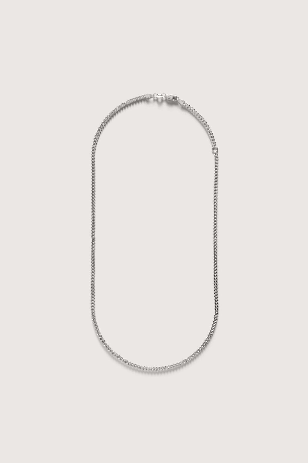 THE GRUMETTA CHAIN SILVER LONG