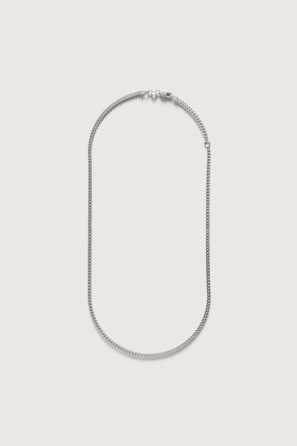 THE GRUMETTA CHAIN SILVER LONG