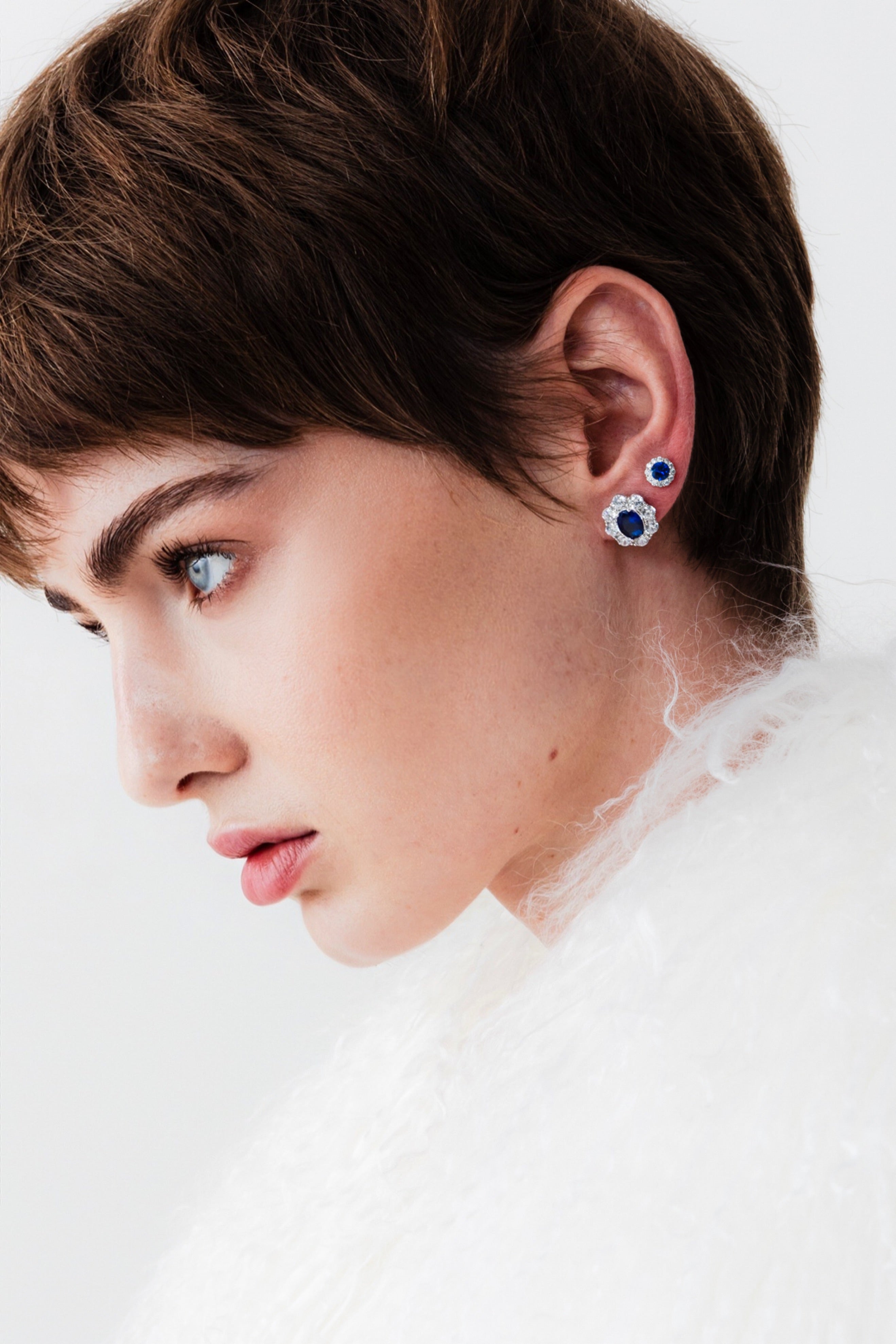 THE CONSTANT EARRINGS BLU